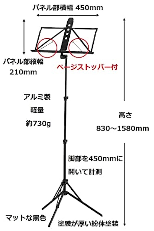 譜面台 2