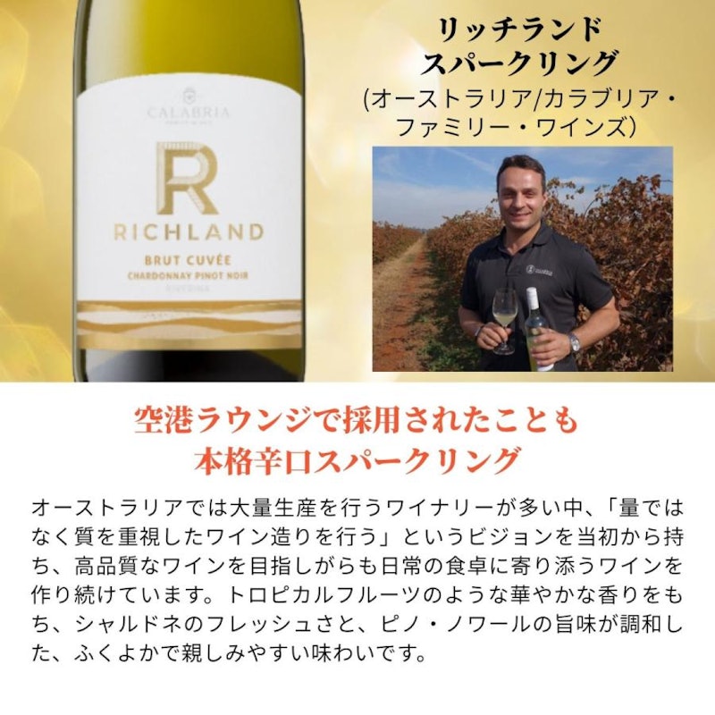 スパークリング飲み比べワインセット 2