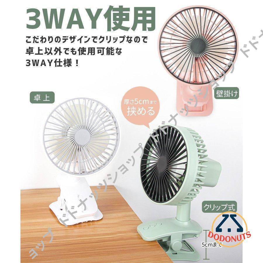 クリップ扇風機  2
