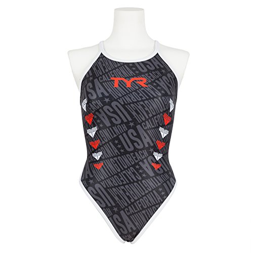TYR TEAM CHEVRON 競泳トレーニング水着 2