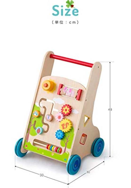 知育玩具付きベビーウォーカー 8