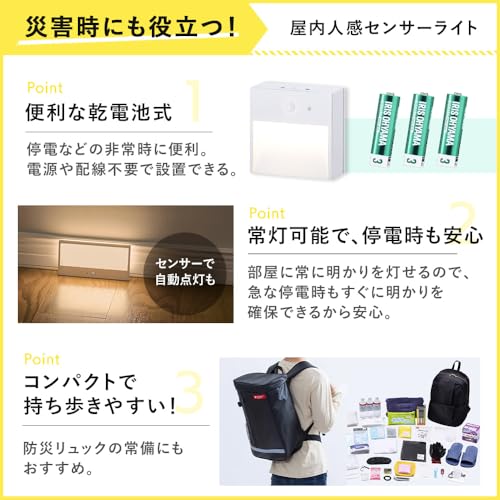 LEDセンサーライト 8
