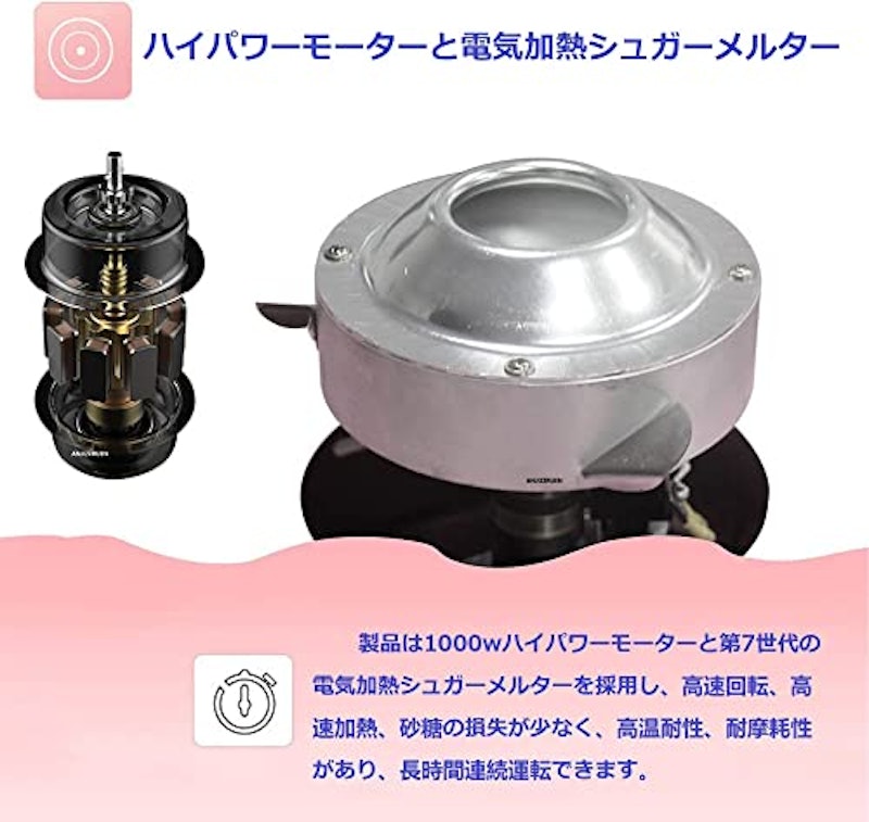 わたあめ機 4