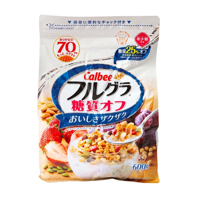 最大91％オフ！ カルビー フルグラ 600g×6袋 糖質オフ ナン