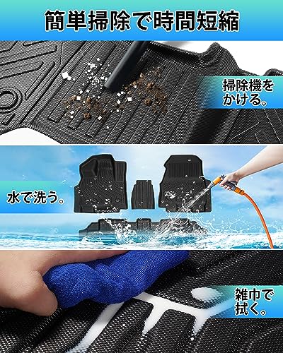 3Dフロアマット 3