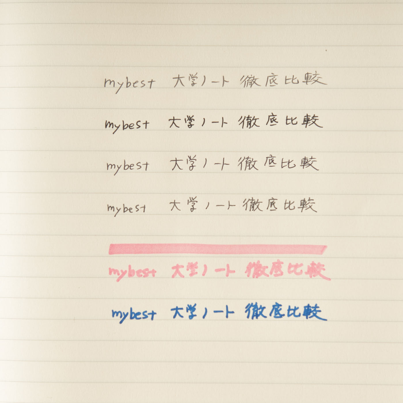 ライフ ノーブルノートを他商品と比較 口コミや評判を実際に使ってレビューしました Mybest