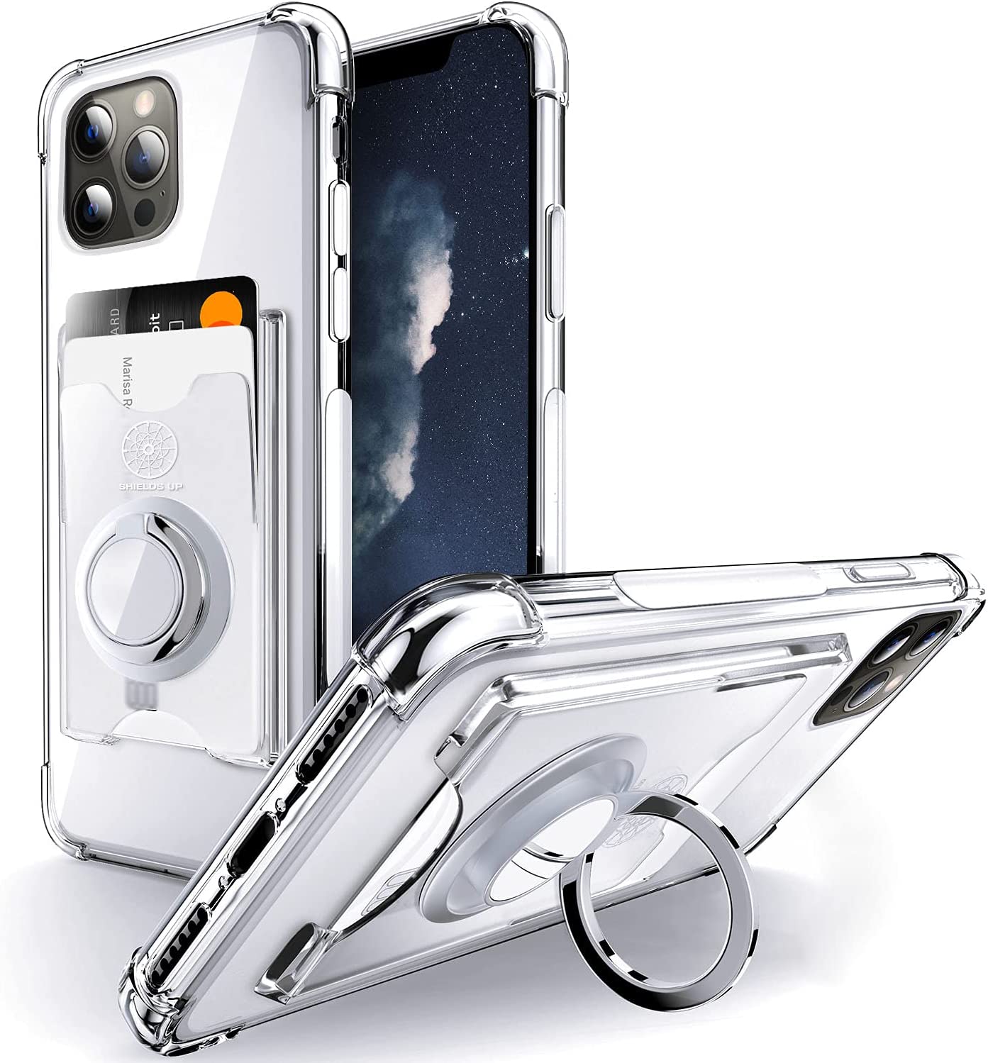 iPhone11Proケース リング付き 1