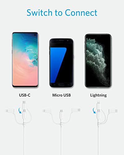 Anker PowerLine II 3-in-1ケーブル 2