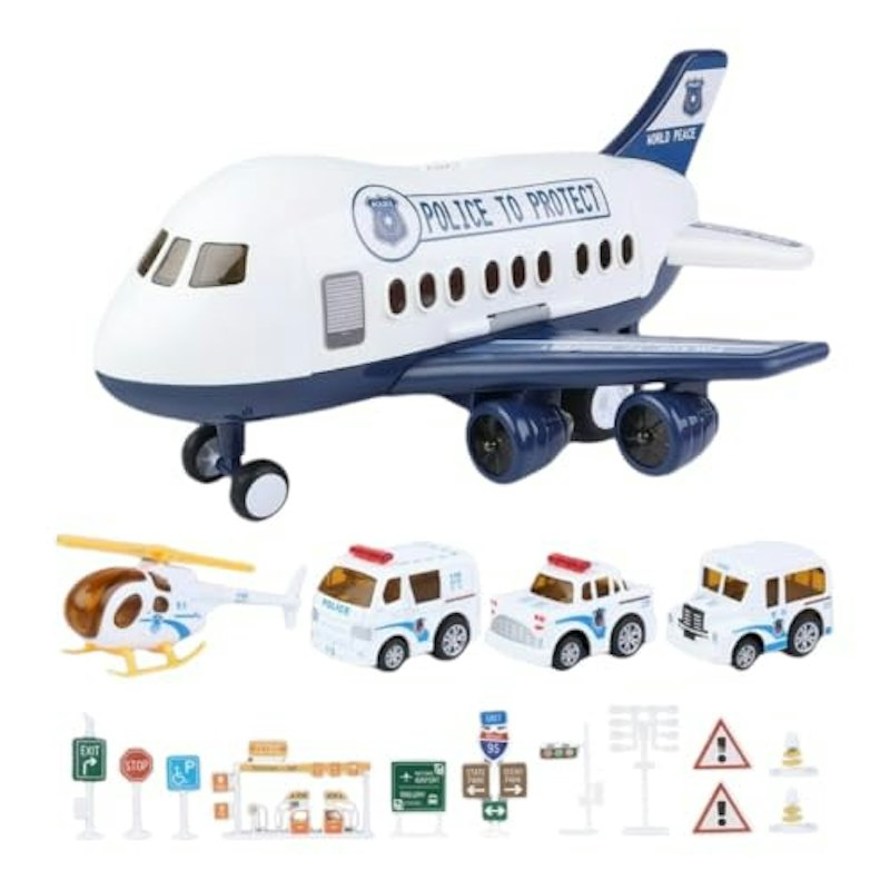 大型飛行機おもちゃ貨物セット 1