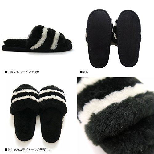 前開き ムートンスリッパ 2