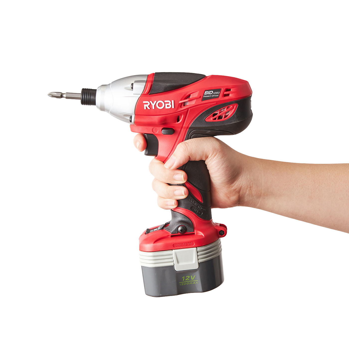 ★新品★ リョービ BID-1260（本体＋ケース）インパクトドライバー RYOBI【BC-1205、B-1203M1 は付きません】KYOCERA 京セラ 送料無料 Yahoo!オークション - リョービ 充電式インパクトドライバ BID-1260 バ