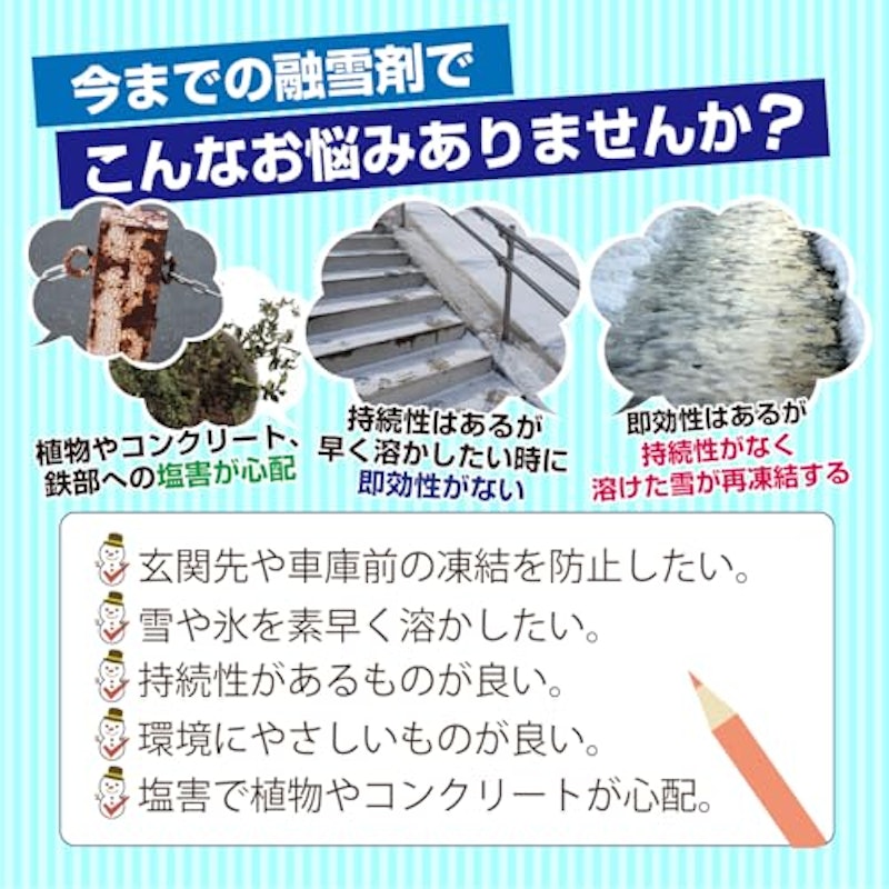 エコワンダーEX 凍結防止・融雪剤 3