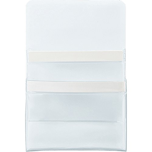 まとめ得  貼って収納マグネットポケット 22453316X20 x [4個] /l ポイント最大10倍！11日1：59までアレンジボードマグポケット L マグネット 収納 A4ファイル 耐荷重 2kg ホワイト ブラック 書類整理  工具 収納 取り出しやすい シンプル 冷蔵庫 磁石 壁面収納 キッチン オフィス 収納 バスルーム | 雑貨ショップドットコム