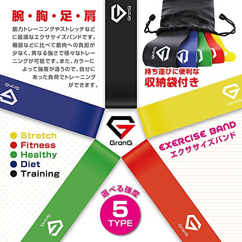 トレーニングチューブ 5本セット 3
