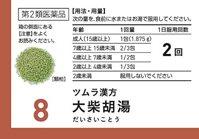 大柴胡湯エキス顆粒 3