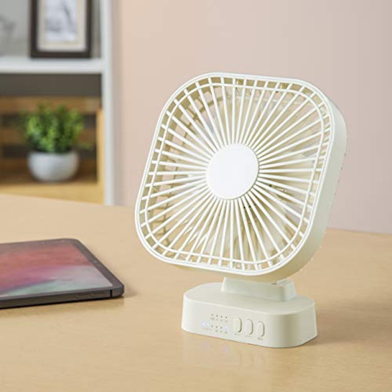 充電式コードレスファン 2