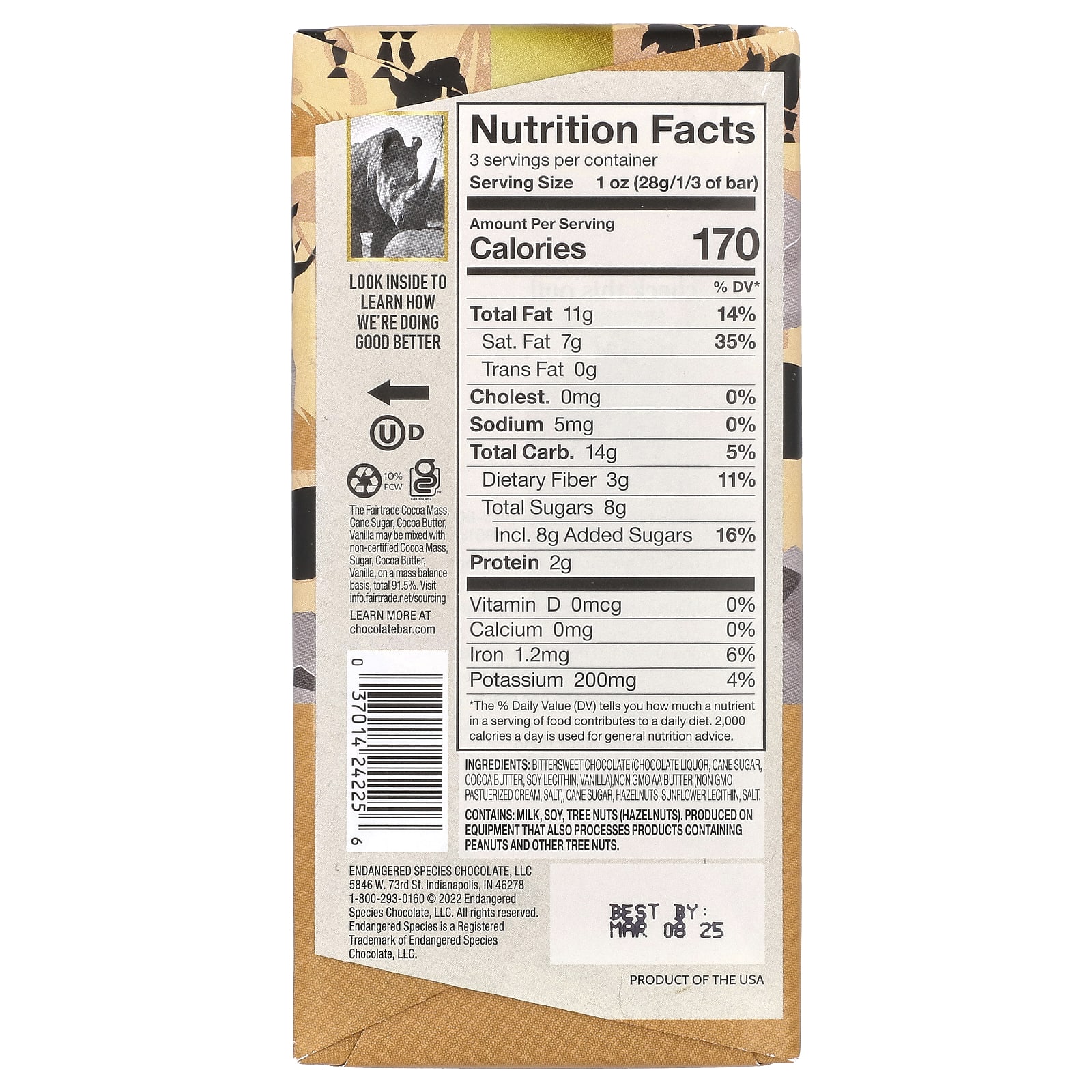 hazelnut toffee + 72% dark chocolate 2