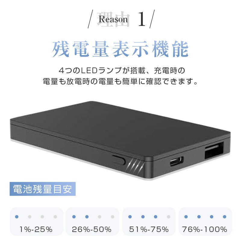 モバイルバッテリー 4