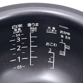 タイガー魔法瓶 炊きたて 圧力IHジャー炊飯器 ご泡火炊き JPD-G060-KPを検証レビュー!炊飯器の選び方も紹介 5