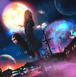 星街の駅で 1