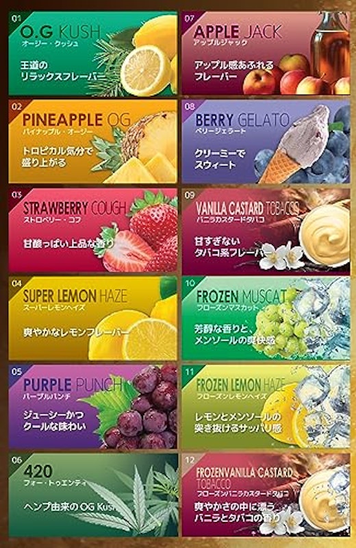 電子タバコリキッド スーパーレモンヘイズ 5