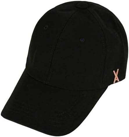 Rose gold stud over fit ball cap　 2