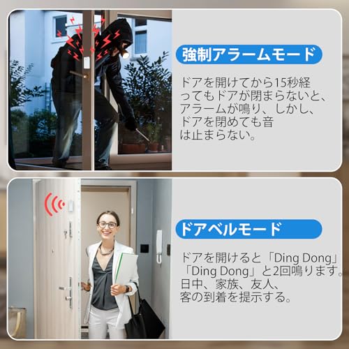 窓ドア用 防犯ブザー 4