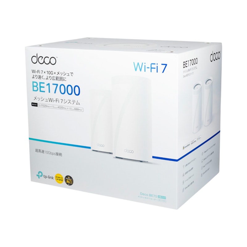 新品)TP-Link BE17000 2個セット1パック TP-Link BE17000 トライバンド 新品)TP-Link BE17000 2個セット1パック TP-Link BE17000 トライバンド
