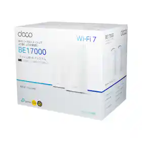 TP-Link BE17000 トライバンドメッシュWi-Fi 7システム Deco BE75を TP-Link BE17000 トライバンドメッシュWi-Fi 7システム Deco BE75を