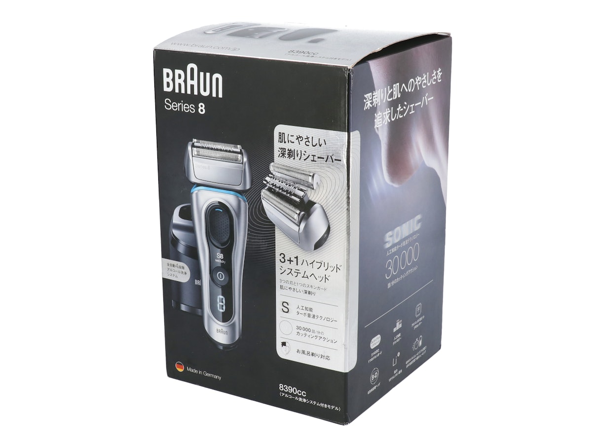 新品 BRAUNシリーズ8 8365cc 電気シェーバー お風呂剃り 洗浄器付 新品 BRAUNシリーズ8 8365cc 電気シェーバー お風呂剃り 洗浄器付