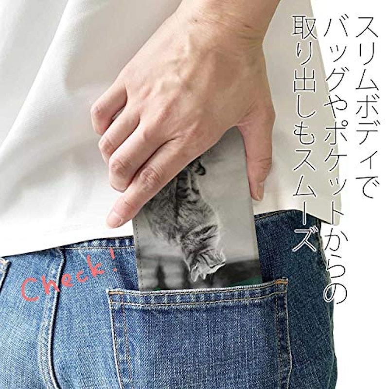 手帳型ベルトなし Stick Case ヘミングウェイの猫とは… 7