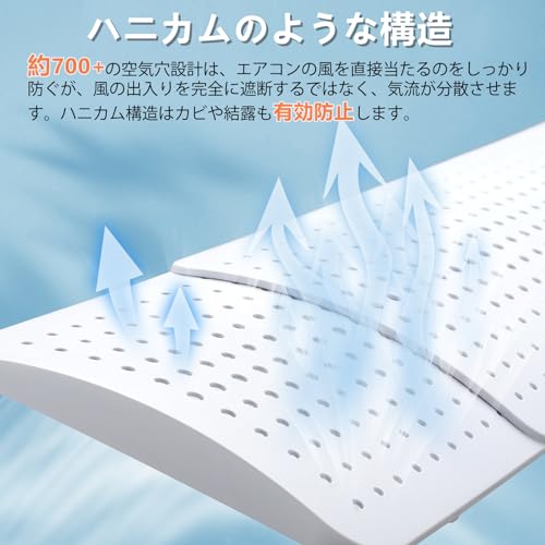 エアコン風除けカバー 3