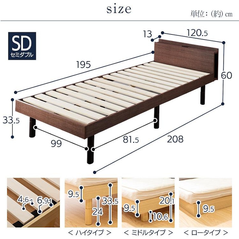 ベッド マットレスセット 15