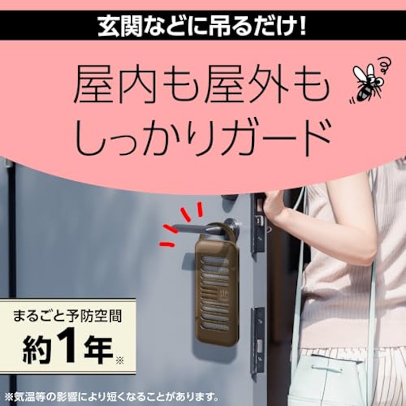 蚊に効く吊るだけプレート 玄関用 2