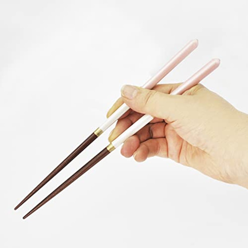 箸置付夫婦箸 シャンパン 8