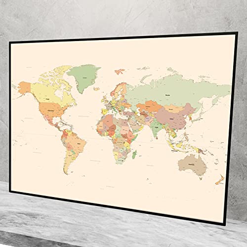 世界地図ポスター  3