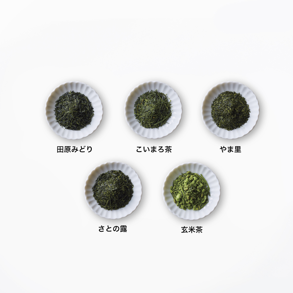 京の緑茶くらべ 五種セット 2