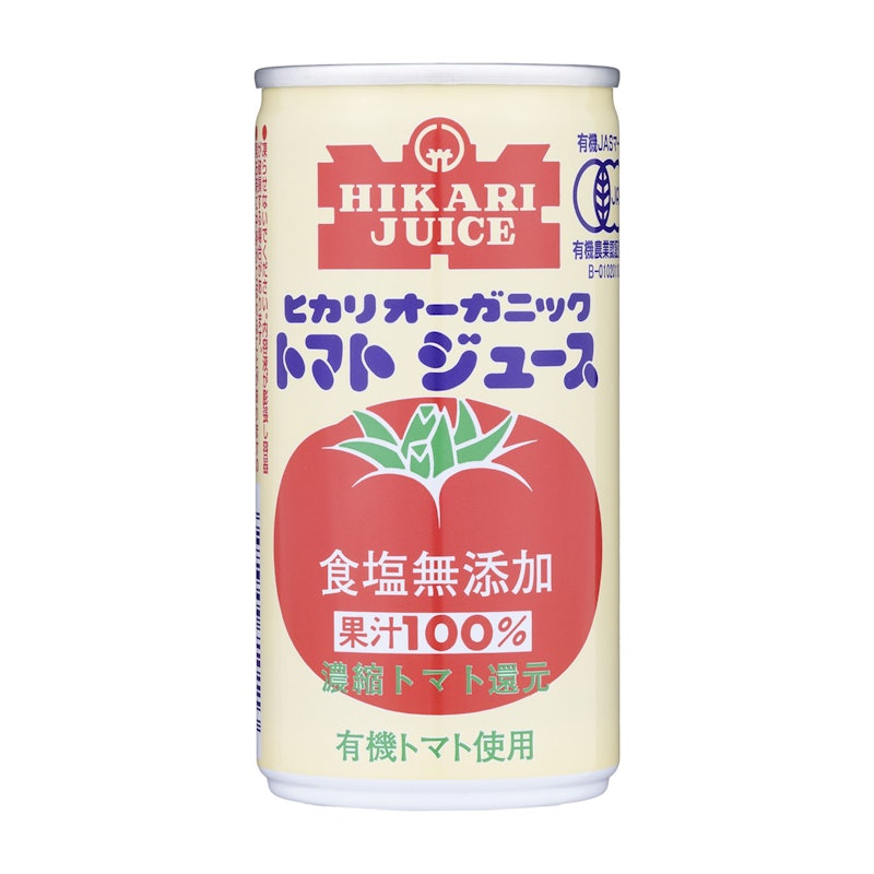 ヒカリオーガニックトマトジュース 食塩無添加 1