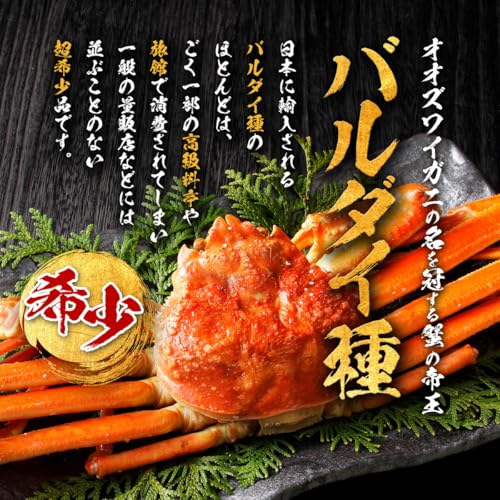 超特大サイズの生ずわいがに足 3