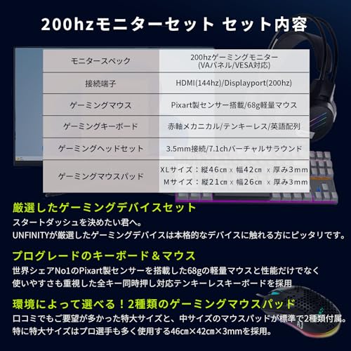 デスクトップ ゲーミング PC セット 3