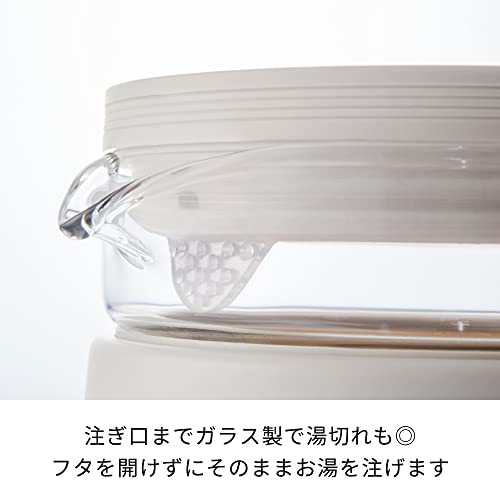 ダブルウォール ガラスケトル 5