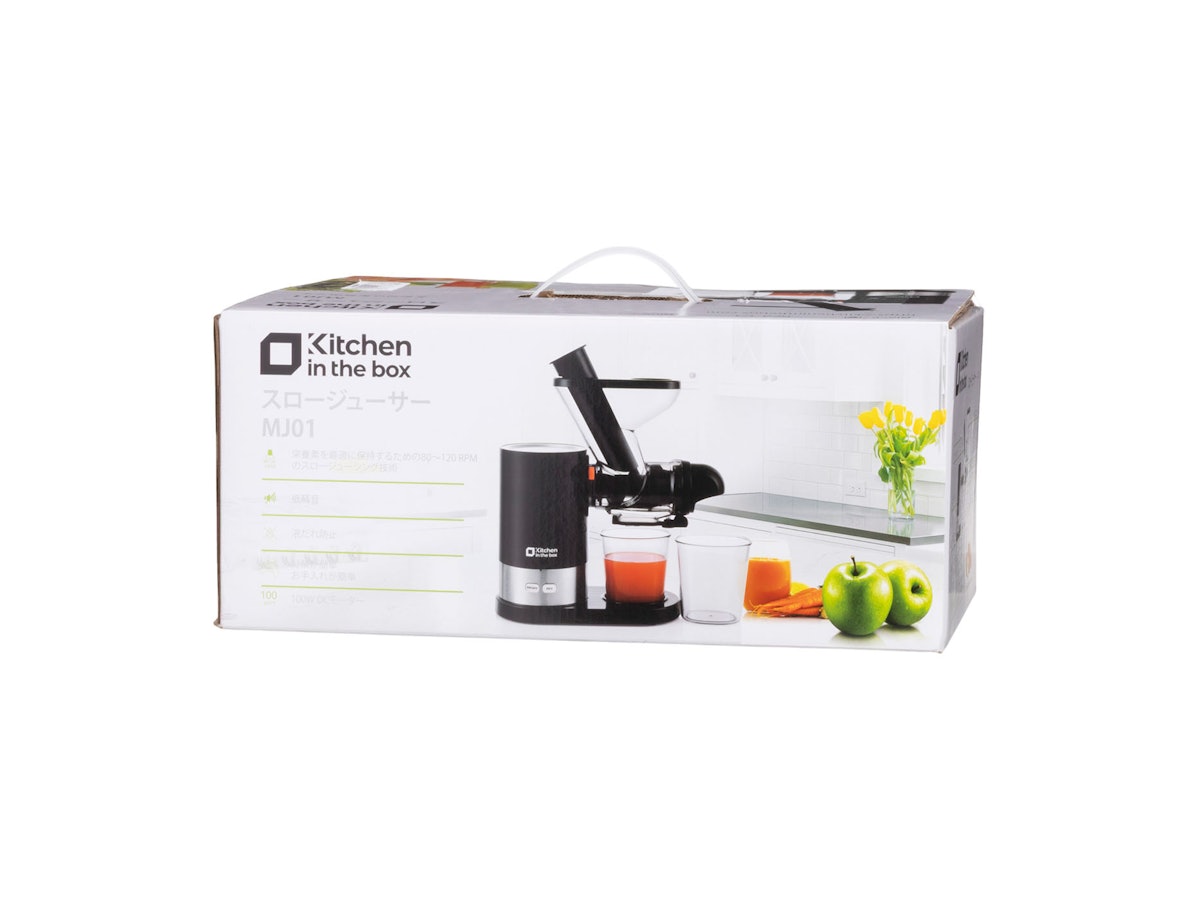 Kitchen in the box スロージューサー JP-MJ01を検証レビュー Kitchen in the box スロージューサー JP-MJ01を検証レビュー