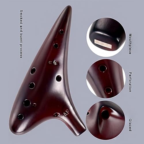 Ocarina 1 赤色 陶器製 6穴 Ocarina 1 赤色 陶器製 6穴 Amazon |