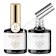 modelones ジェルネイル トップコート ベースコート 10ml 2本セット 1