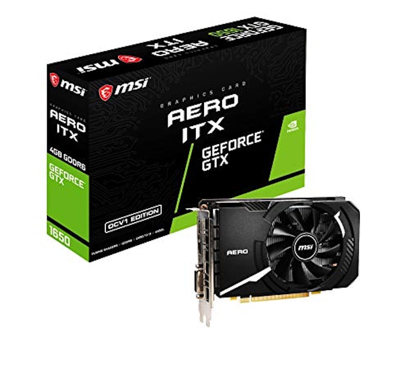 GeForce GTX 1650 D6 AERO ITX OCV1 1