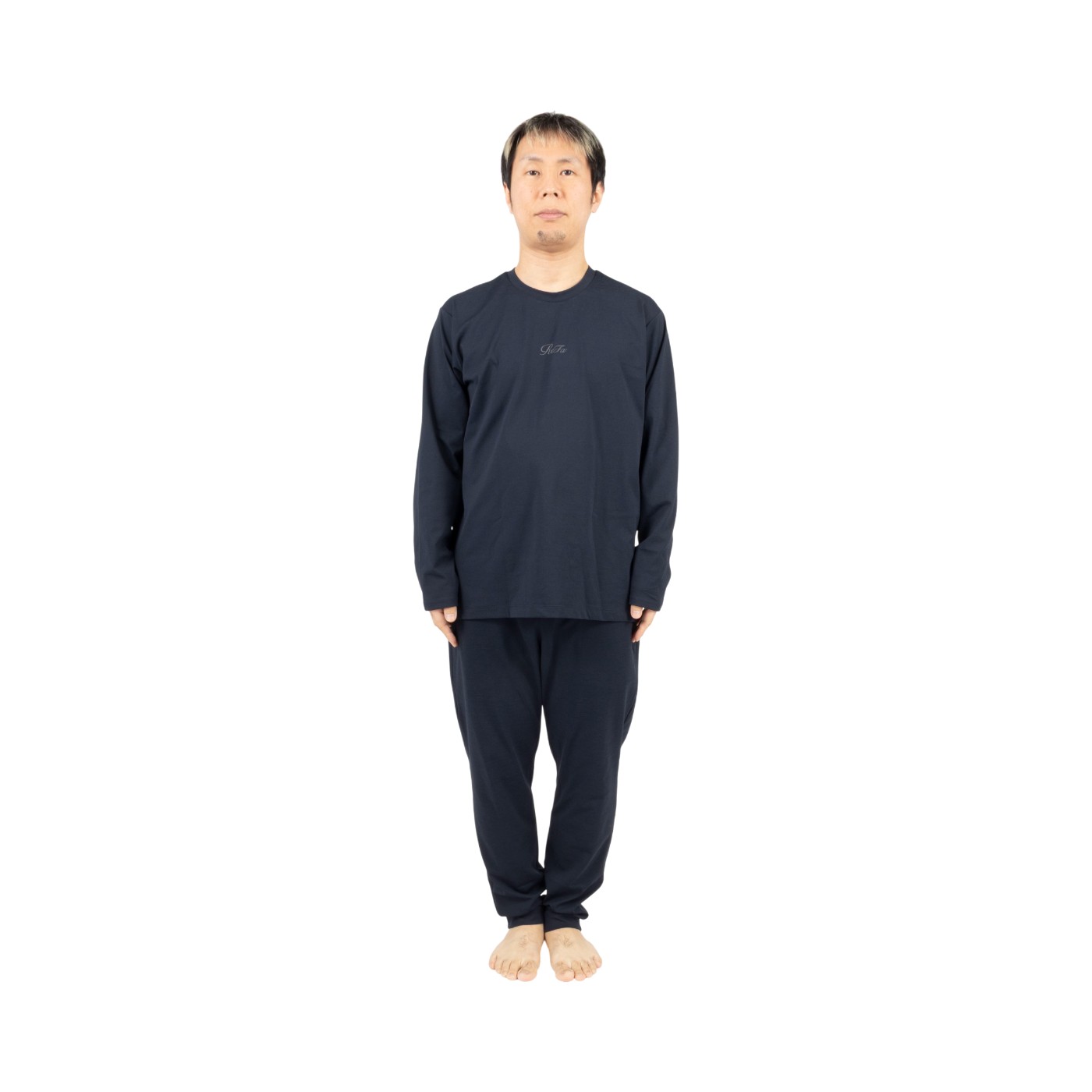 バイタルテックコンフォートジャージークルーネックロングTシャツ 3