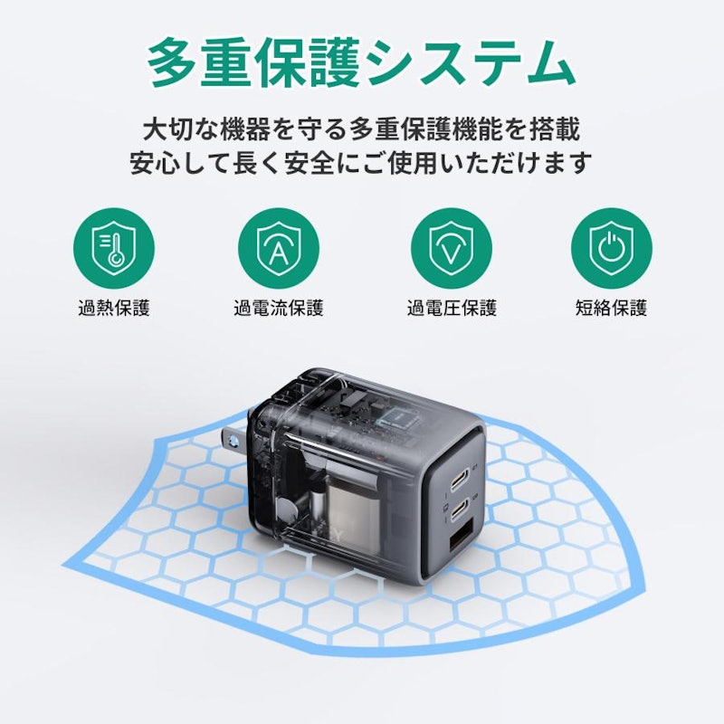 Comet Mix 3 100W USB-C充電 8