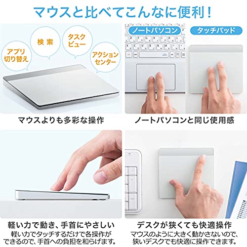 サンワダイレクト タッチパッド 4
