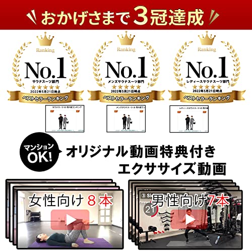 サウナスーツ 3点セット 2