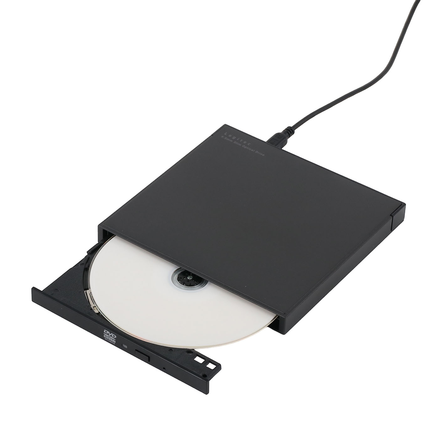 ロジテックINAソリューションズ 外付けDVDドライブ LDR-PWB8U2LBK/Eを